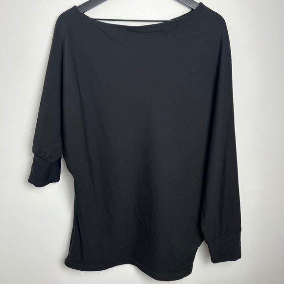 KIYA TOMLIN TWISTED SWEATSHIRT FLEECE - Picture 2 of 5